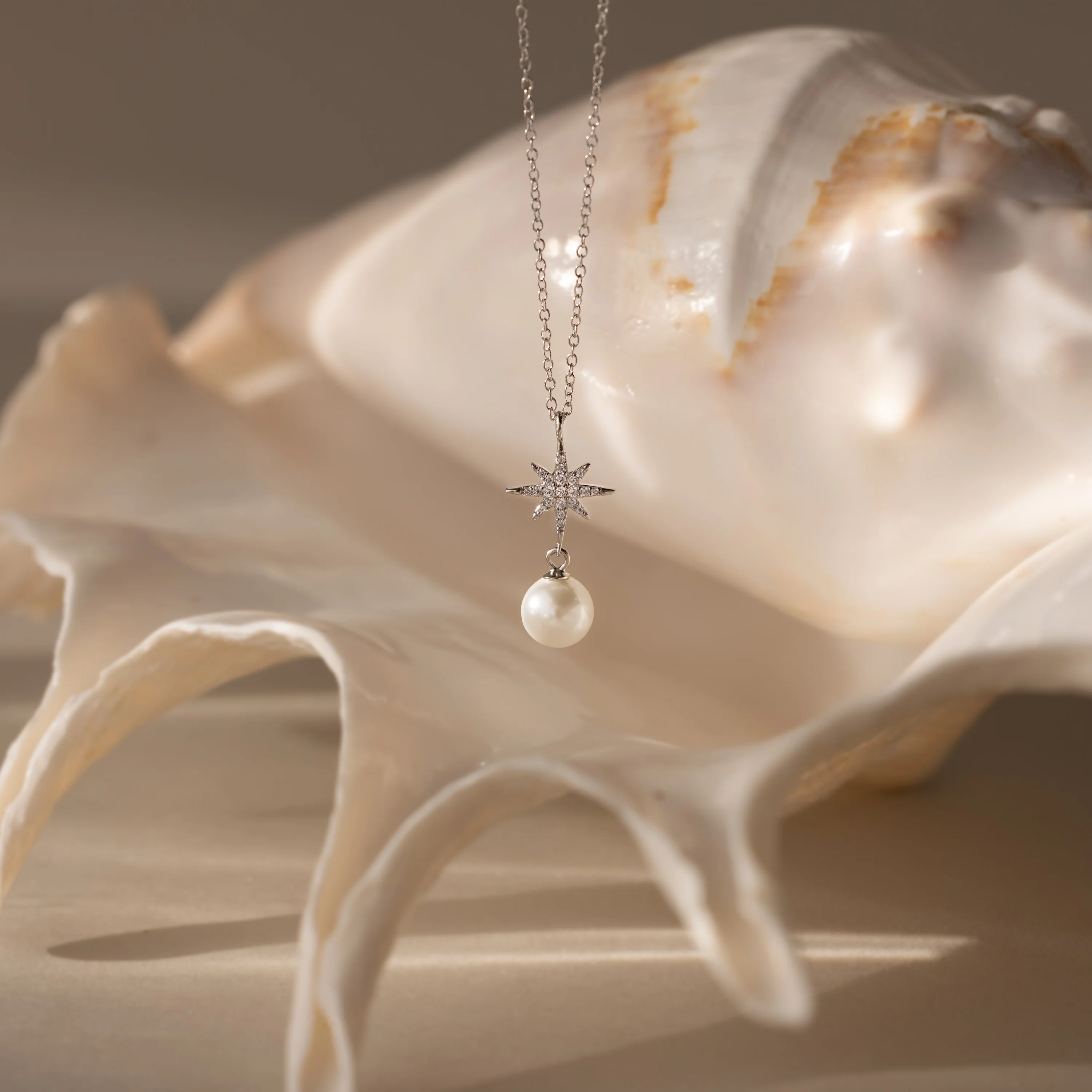 North Star Pearl Necklace - Image 2