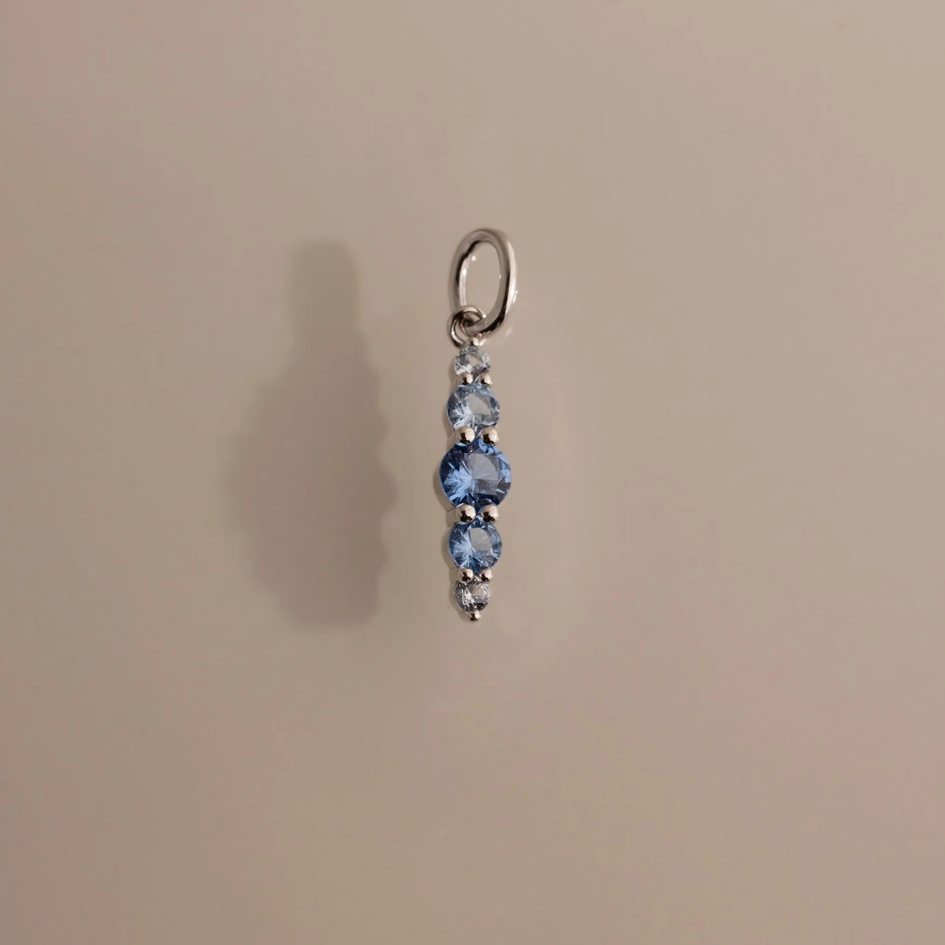 Ombre Lace Aquamarine Charm - Image 3