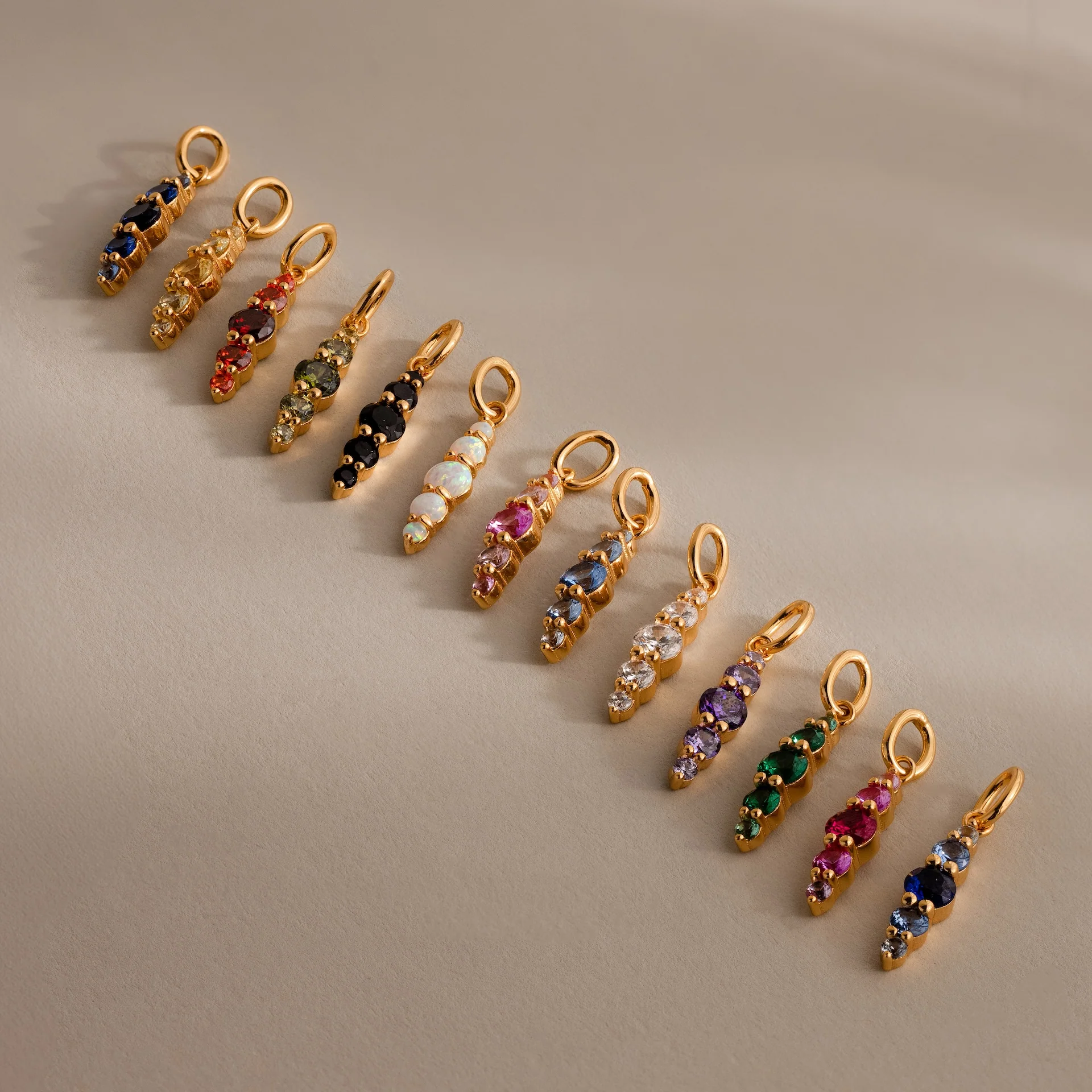 Ombre Lace Birthstone Charm - Image 8