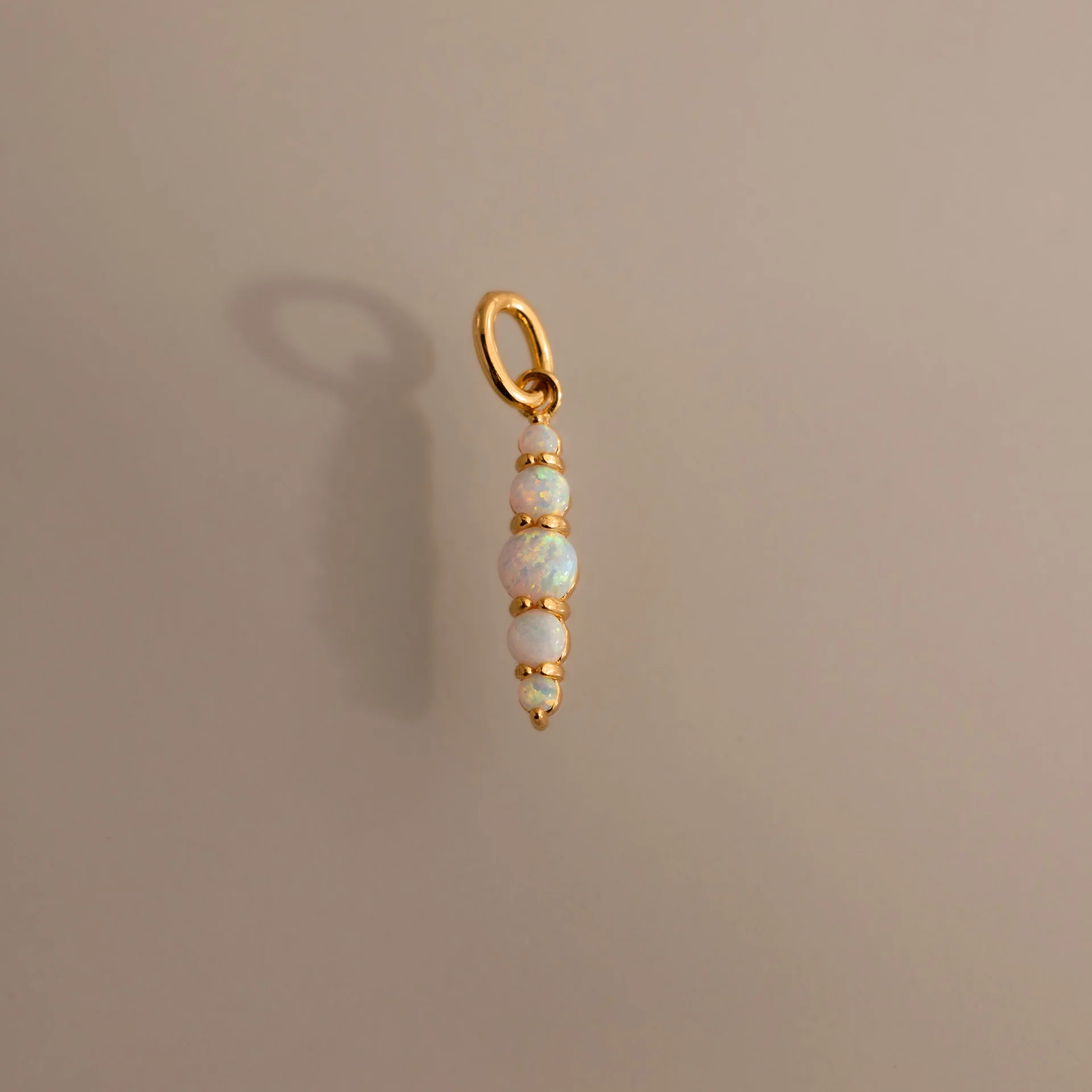 Ombre Lace Opal Charm
