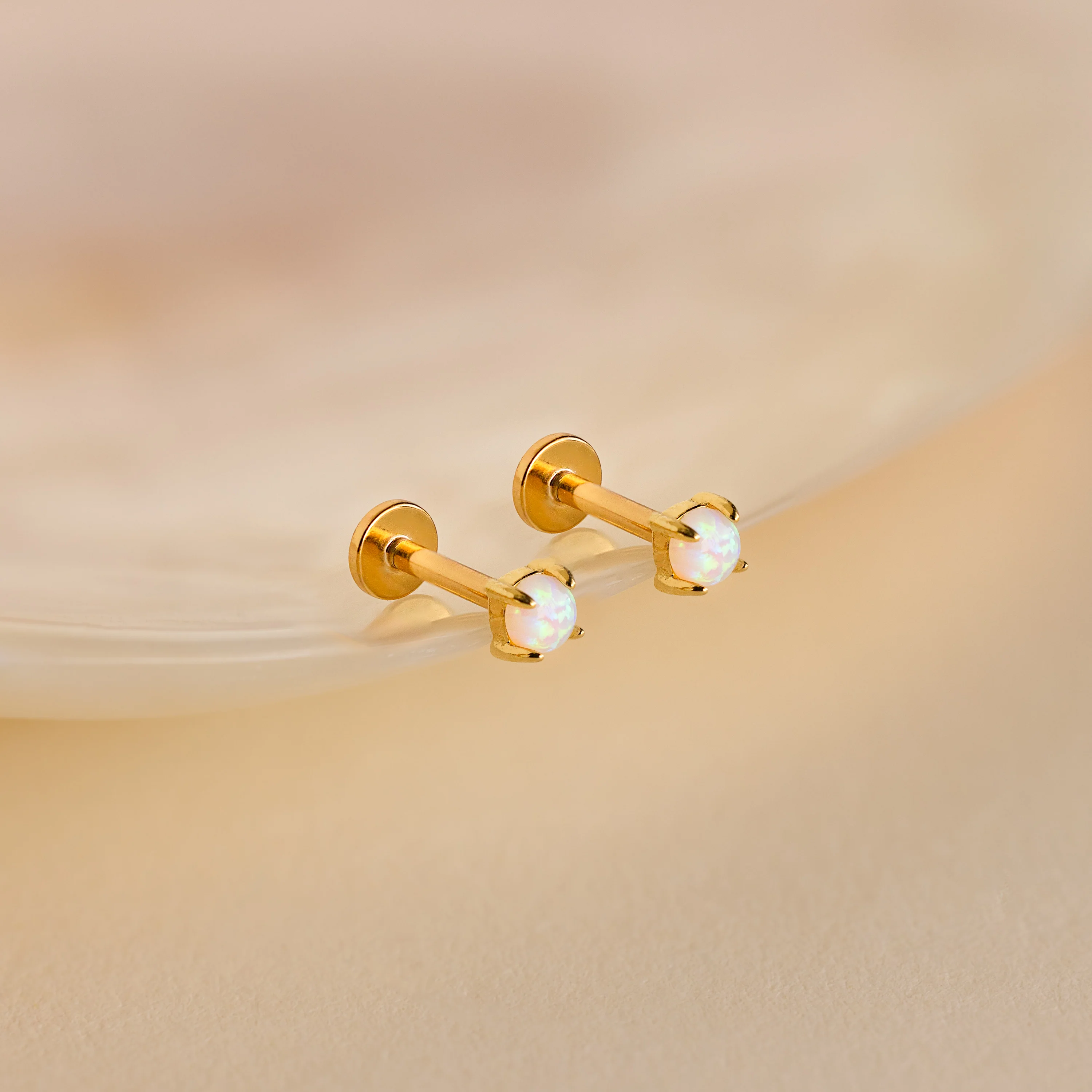 Opal Flat Back Studs - Image 2
