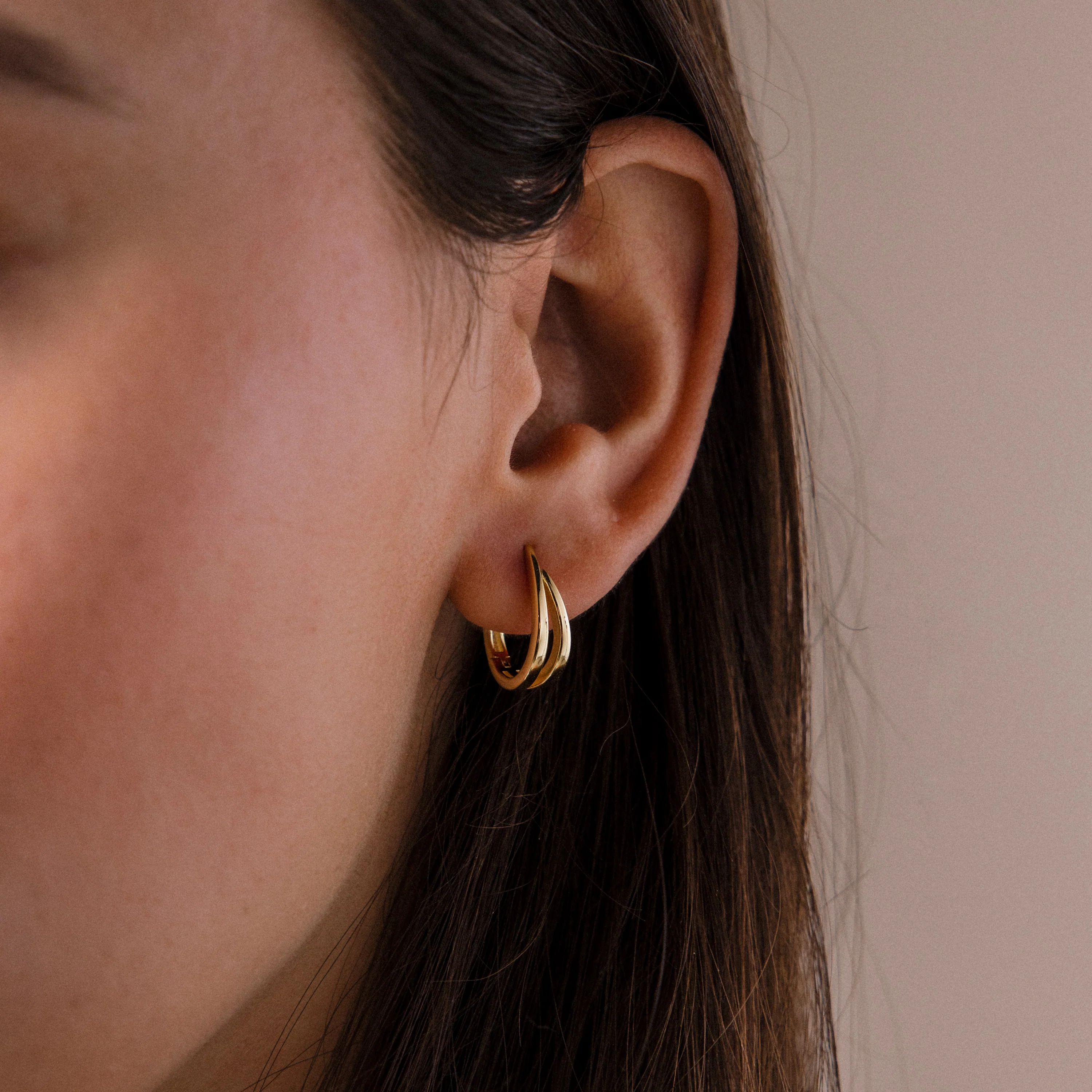 Oval Duo Hoops - Image 2