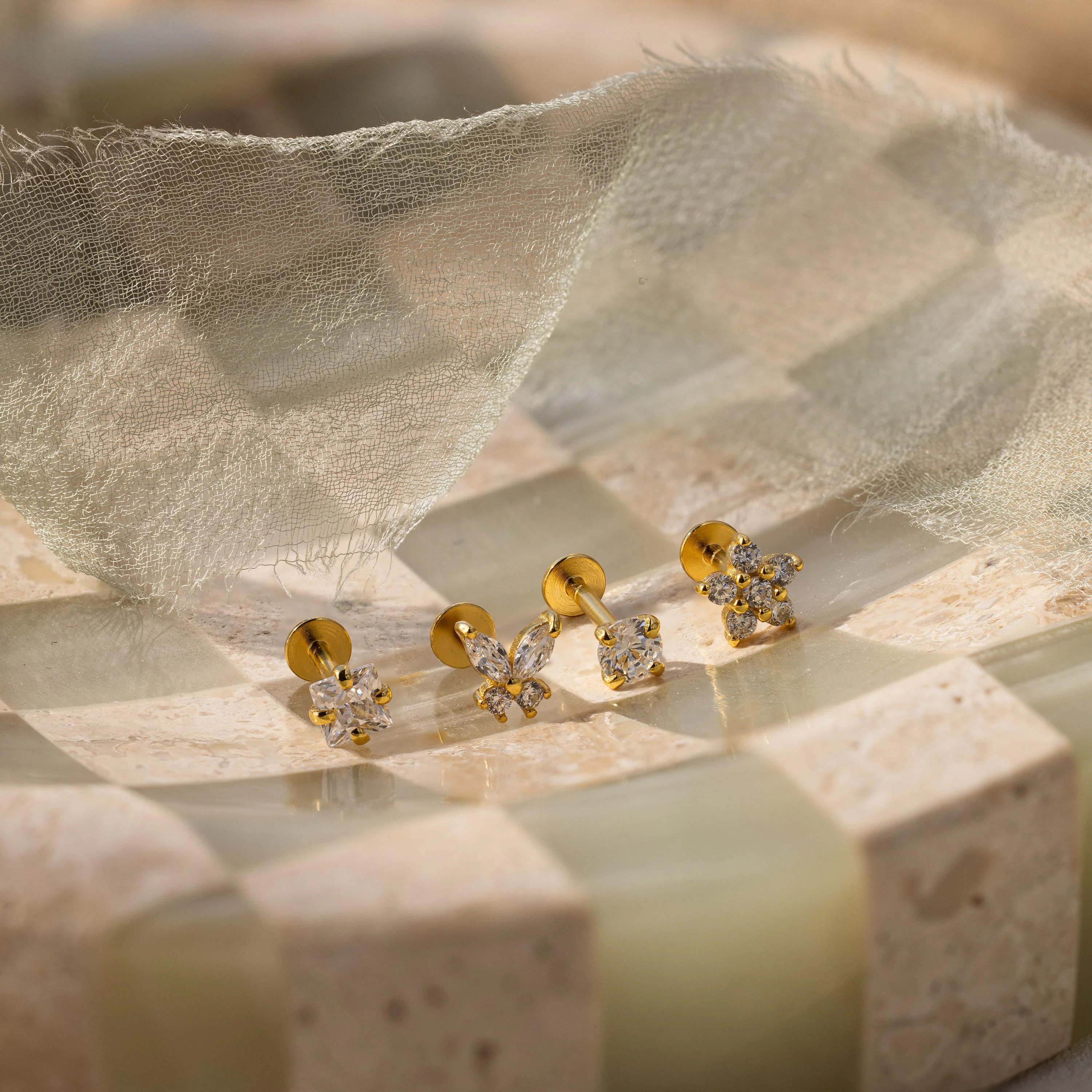Pave Assortment Flat Back Set - Image 7