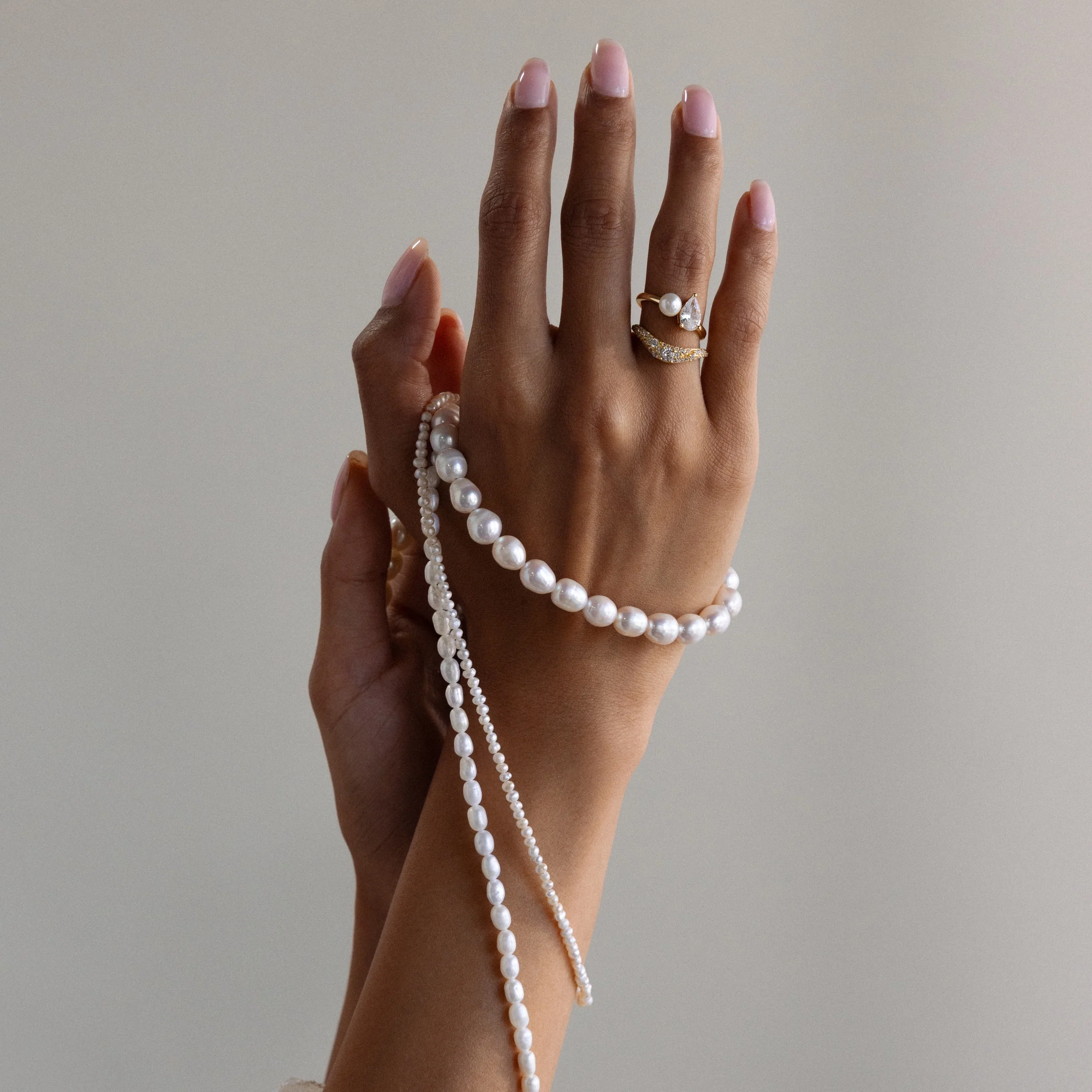 Pave Diamond Curve Ring - Image 7