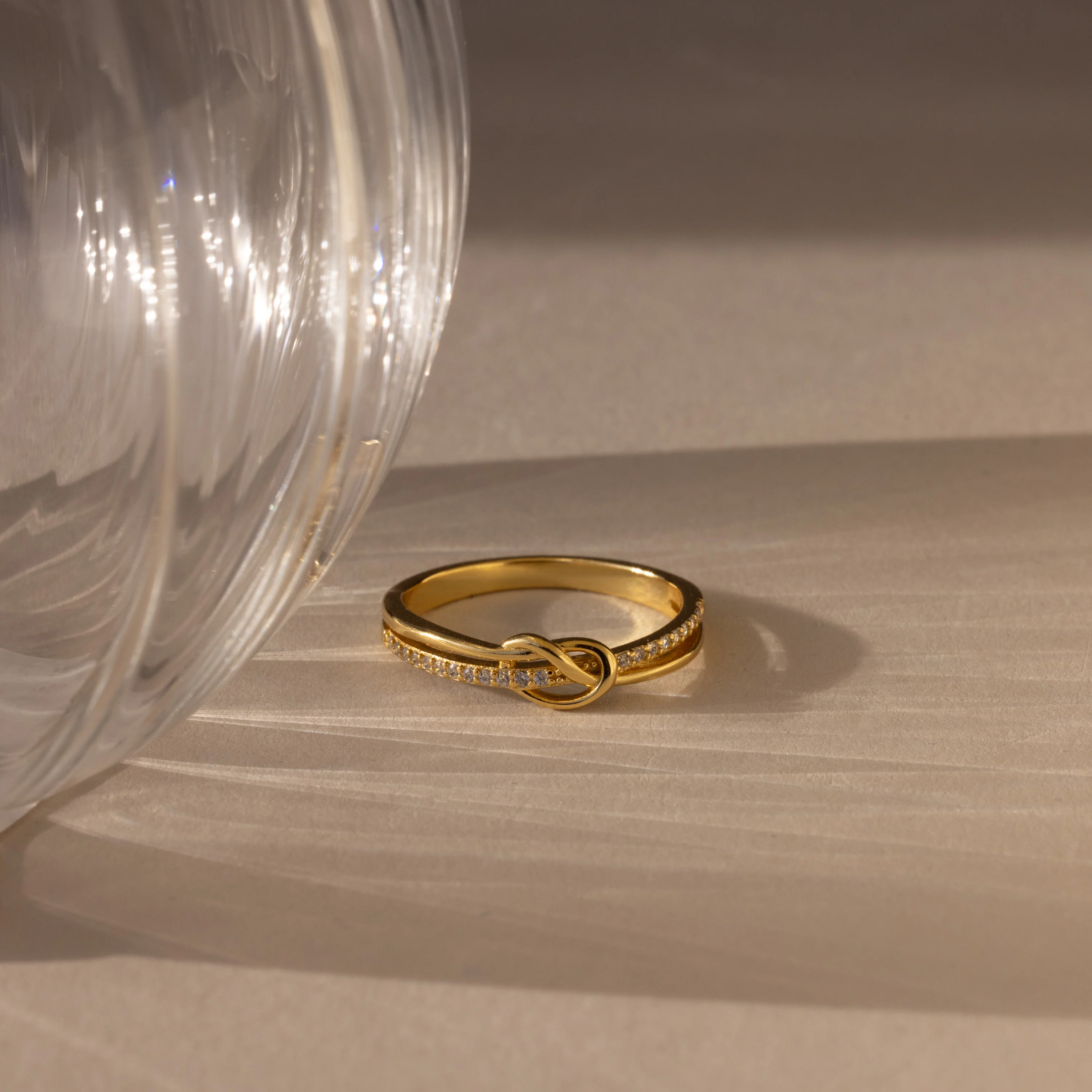 Pave Knot Ring - Image 6