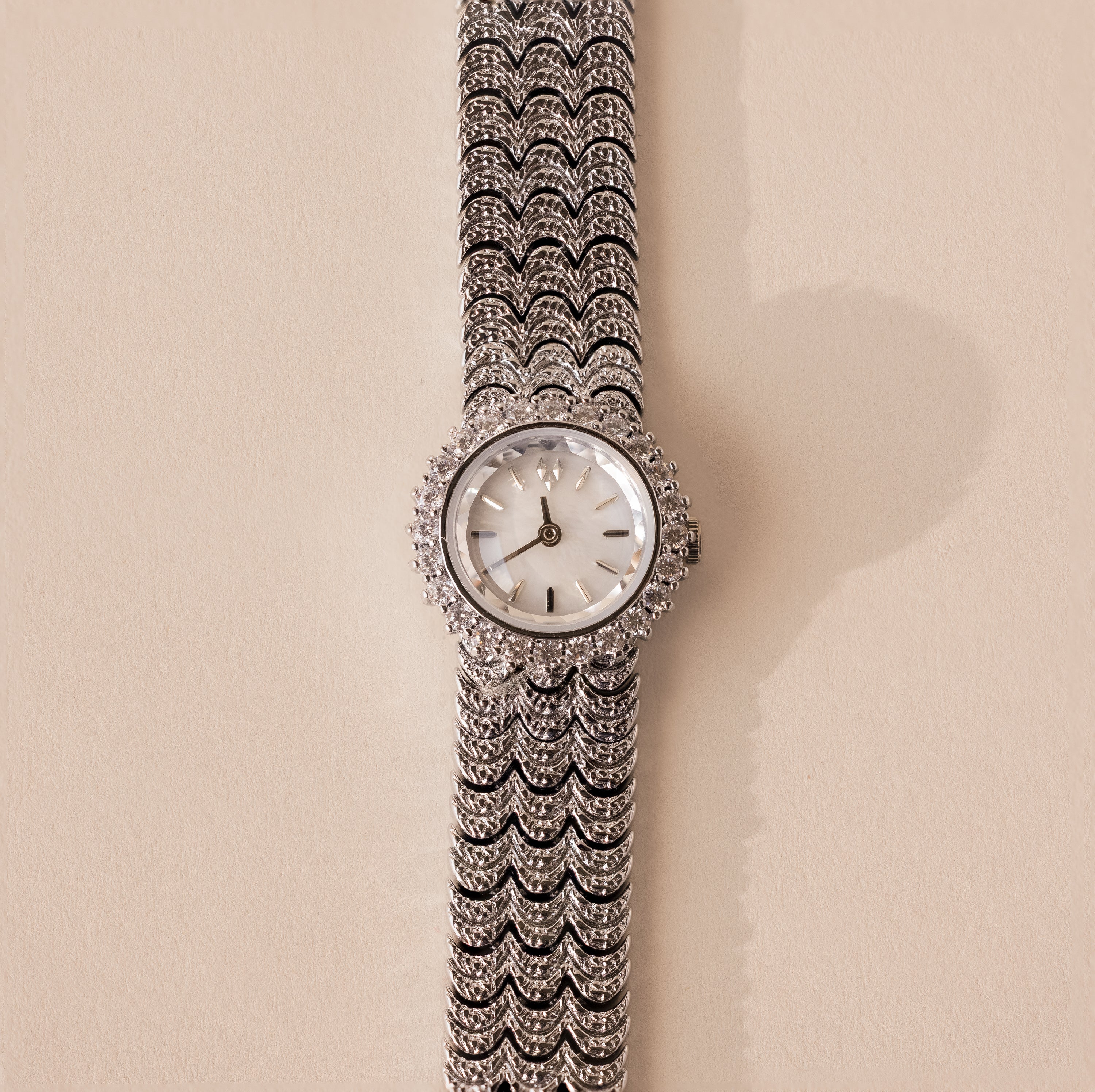 Pave Scalloped Timepiece - Image 4