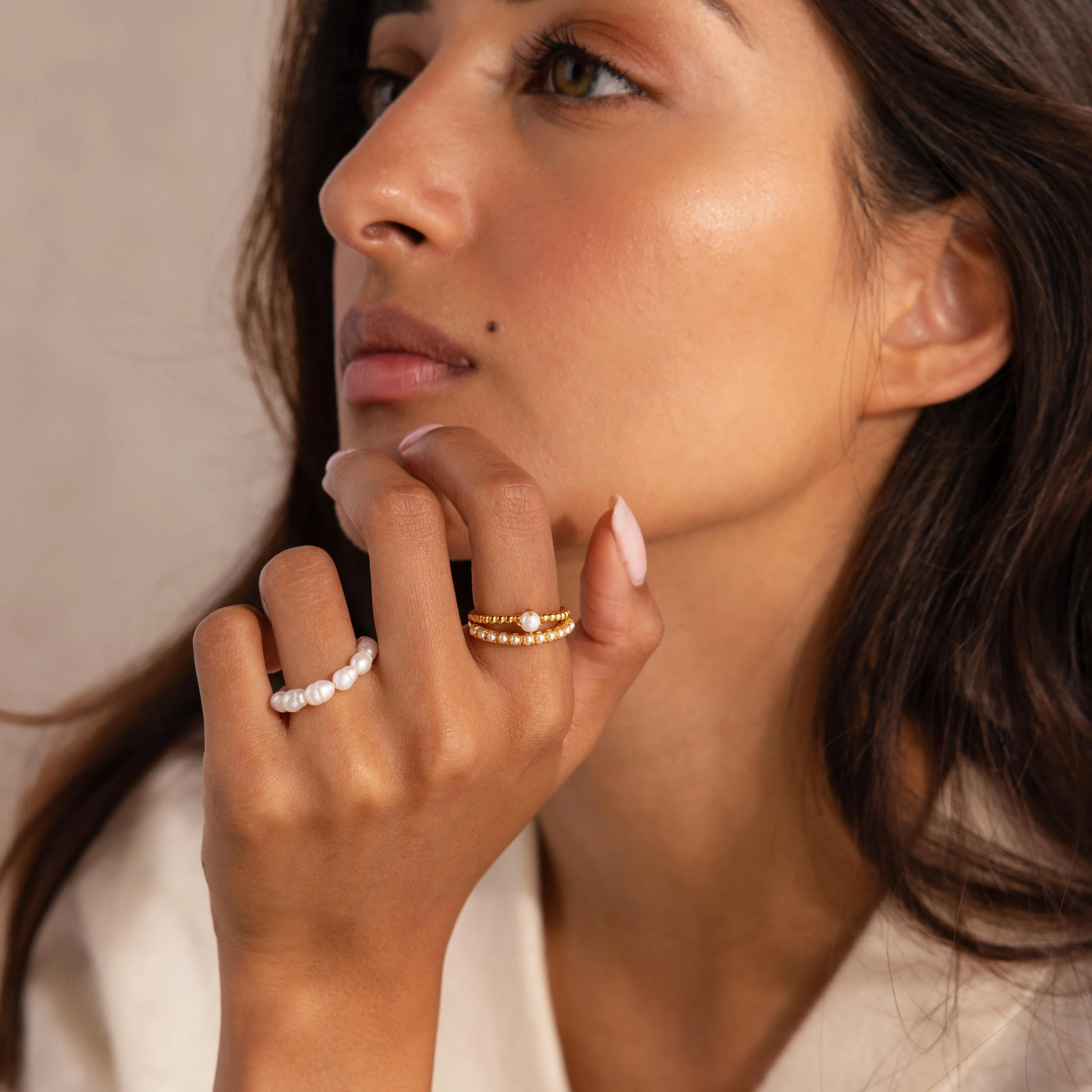 Pearl Duo Ring - Image 8