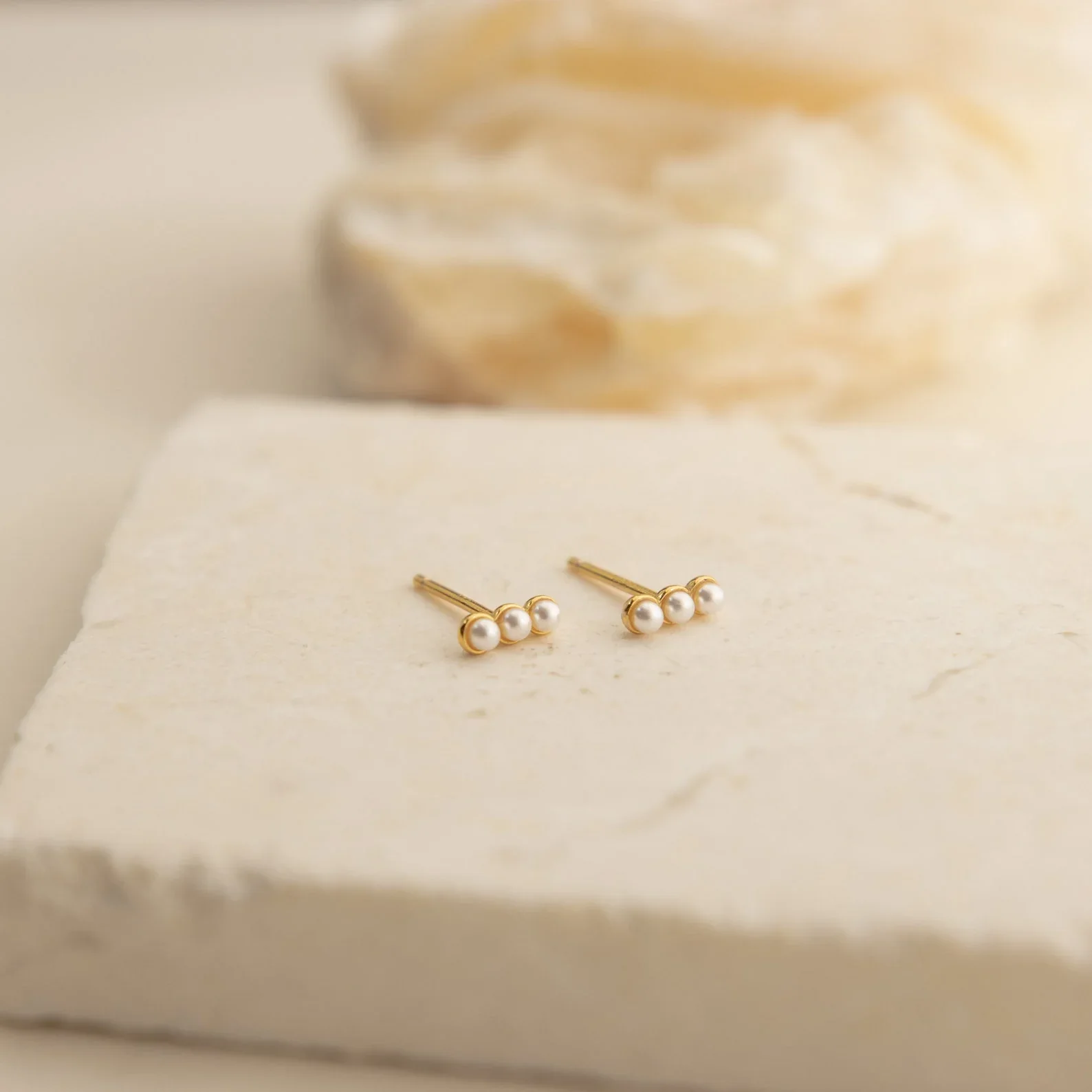 Pearl Earrings Set - Image 4