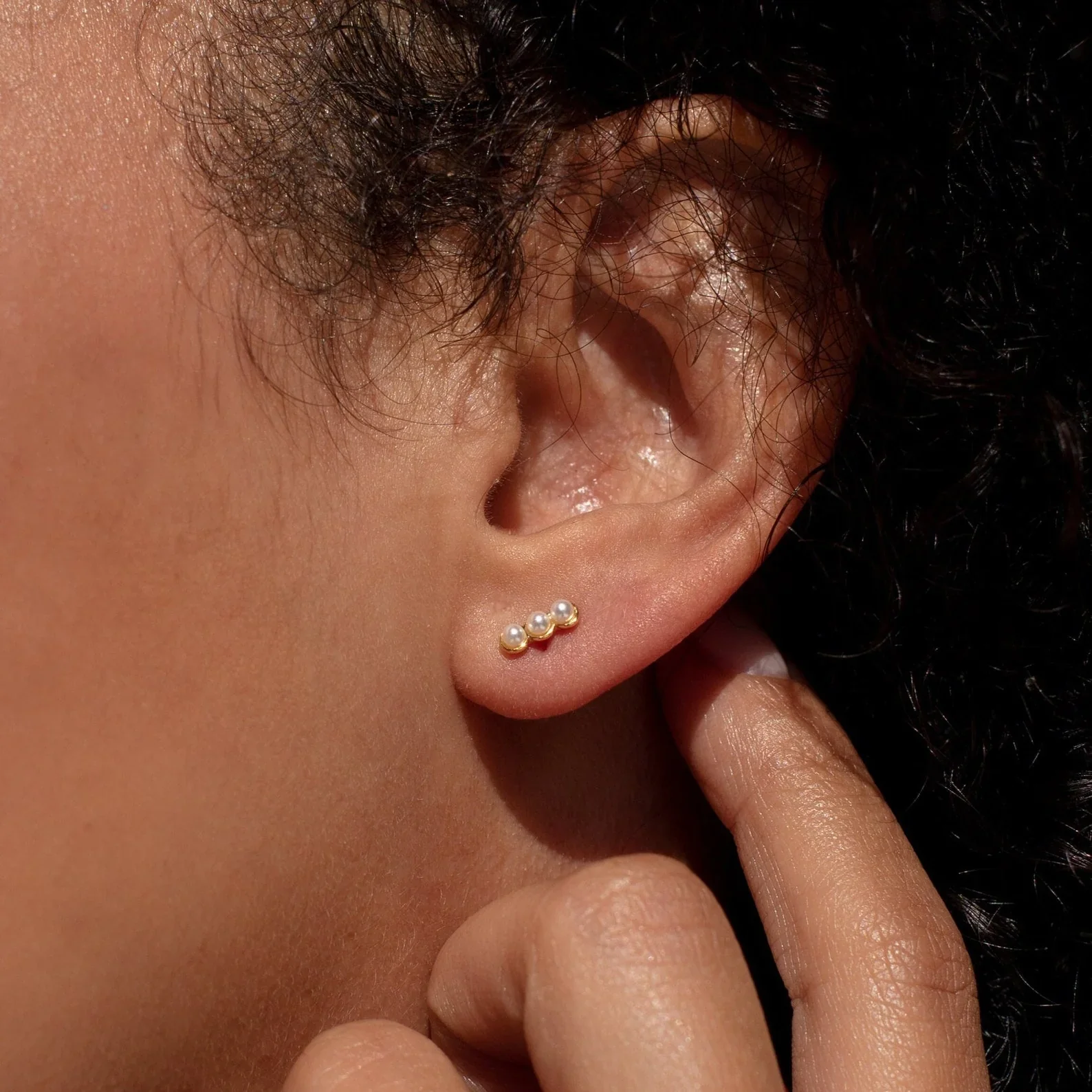 Pearl Earrings Set - Image 6