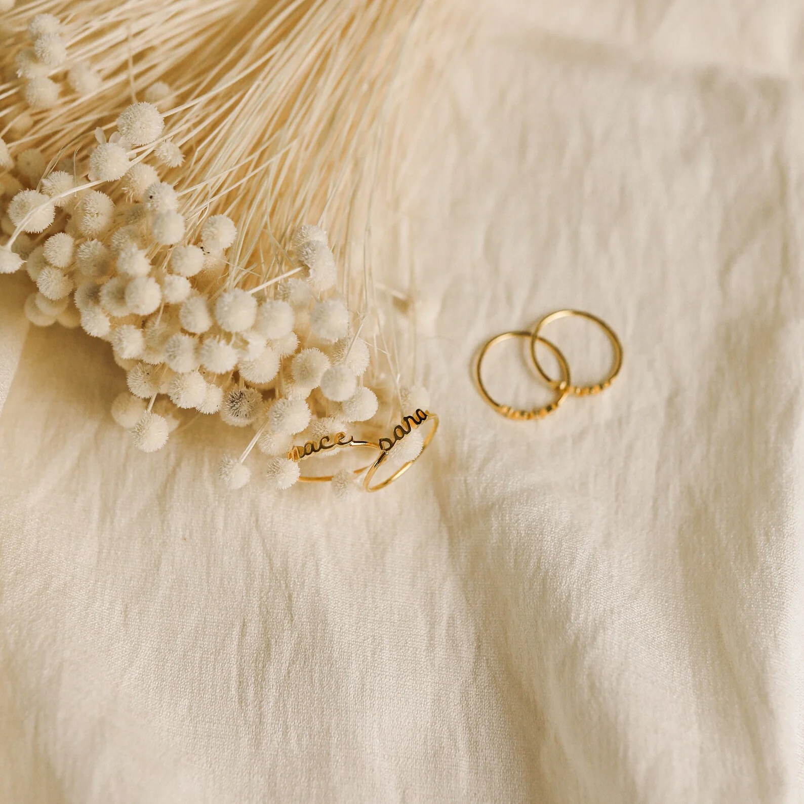 Petite Tiny Name Ring - Image 4