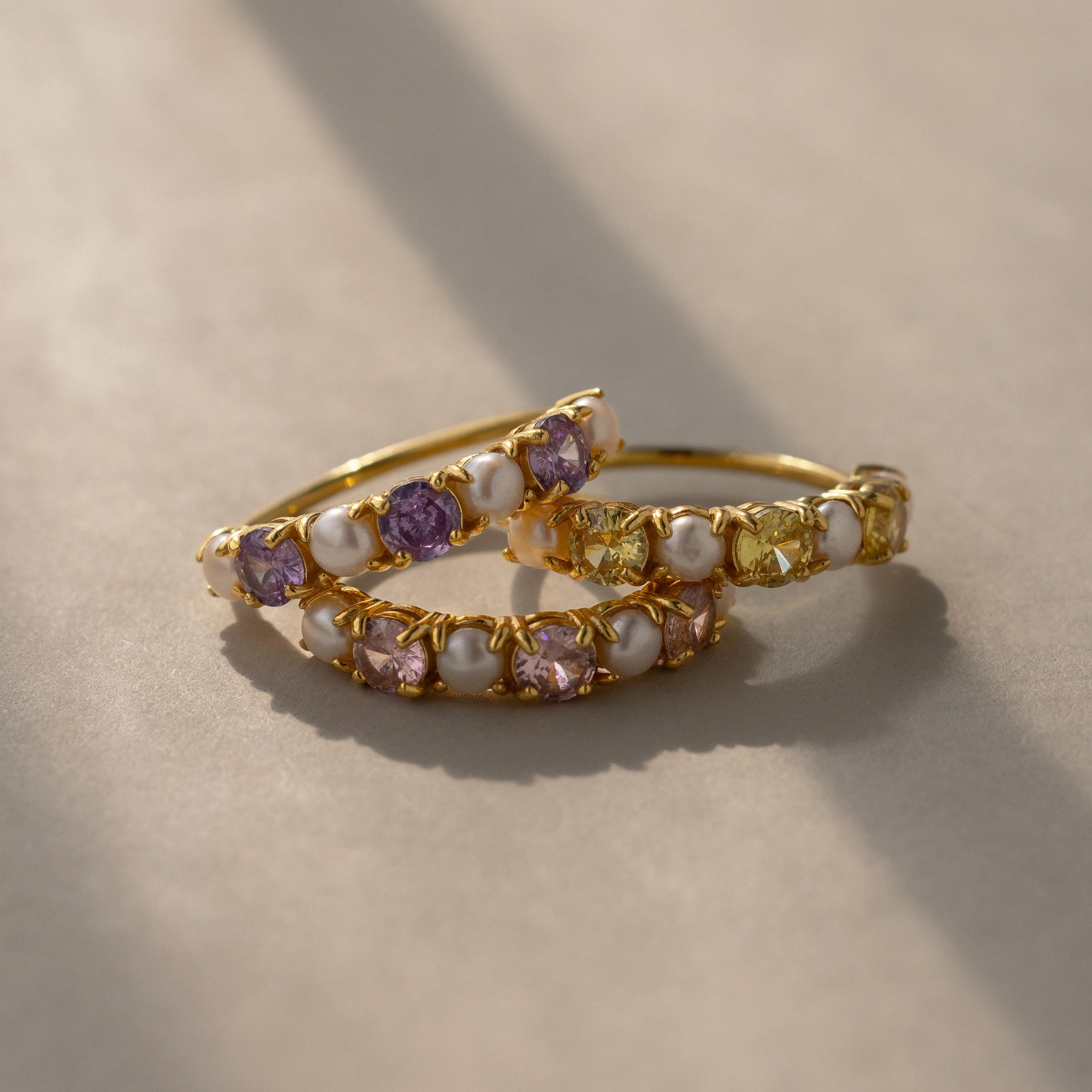 Emerald & Pearl Lace Ring - Image 6