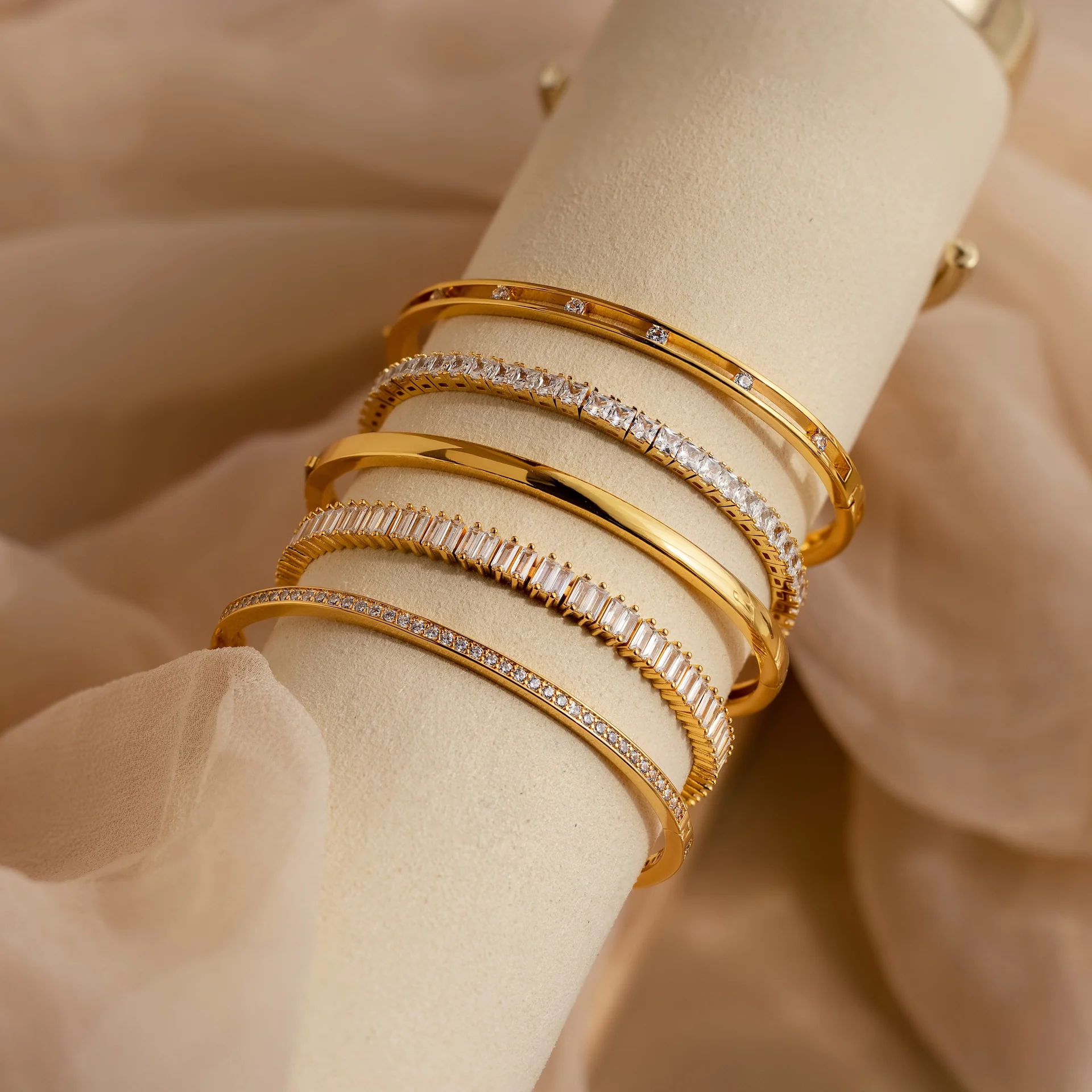 Princess Diamond Tennis Bracelet - Image 7