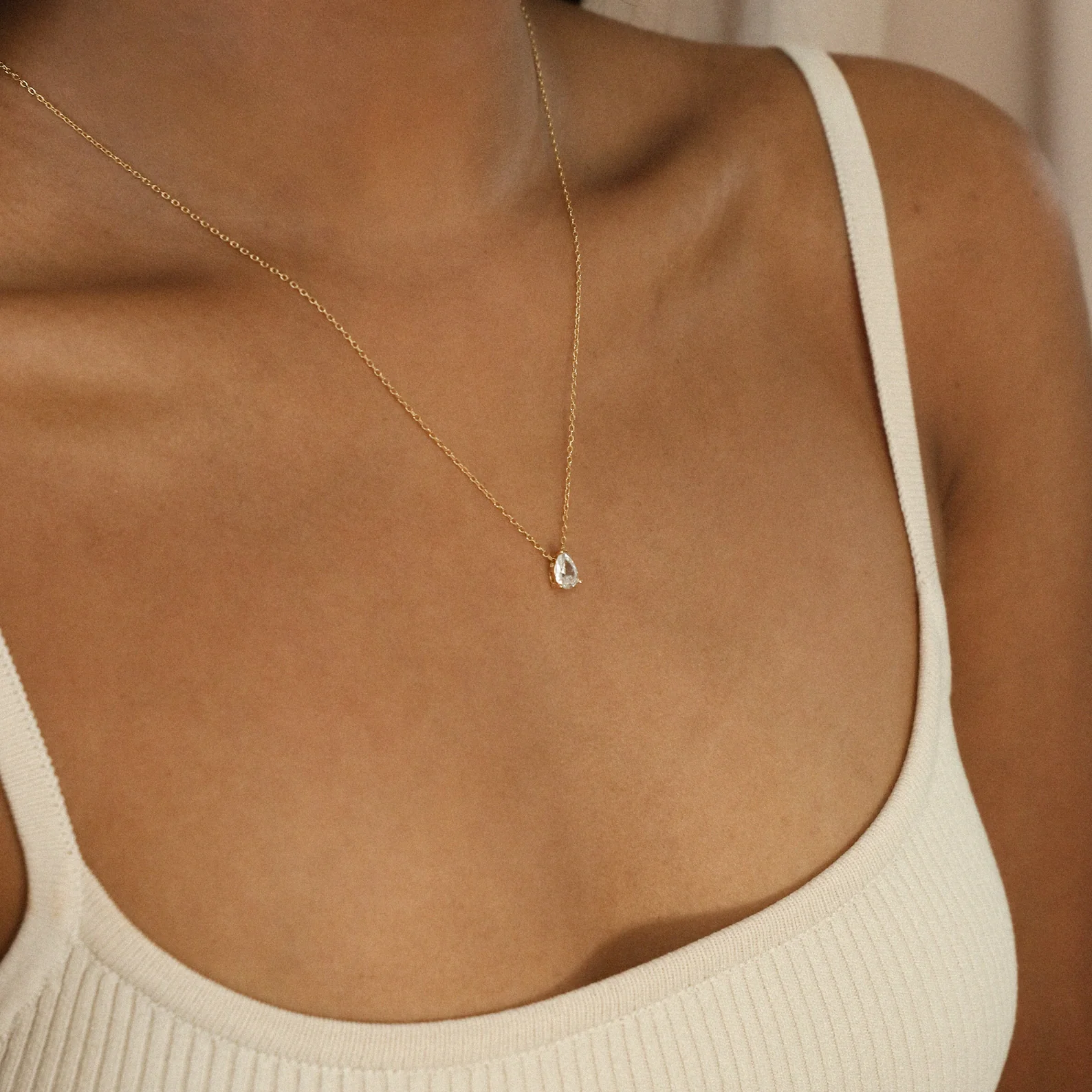 Rae Diamond Necklace - Image 3