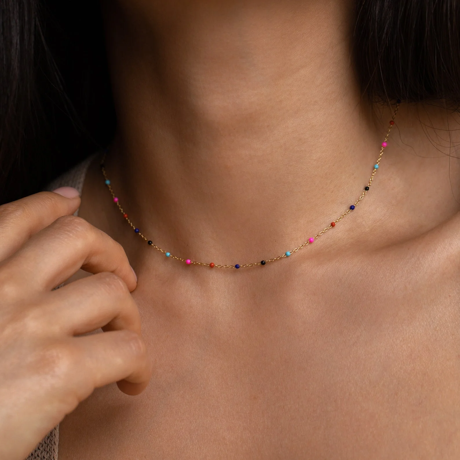 Rainbow Station Necklace - Image 7