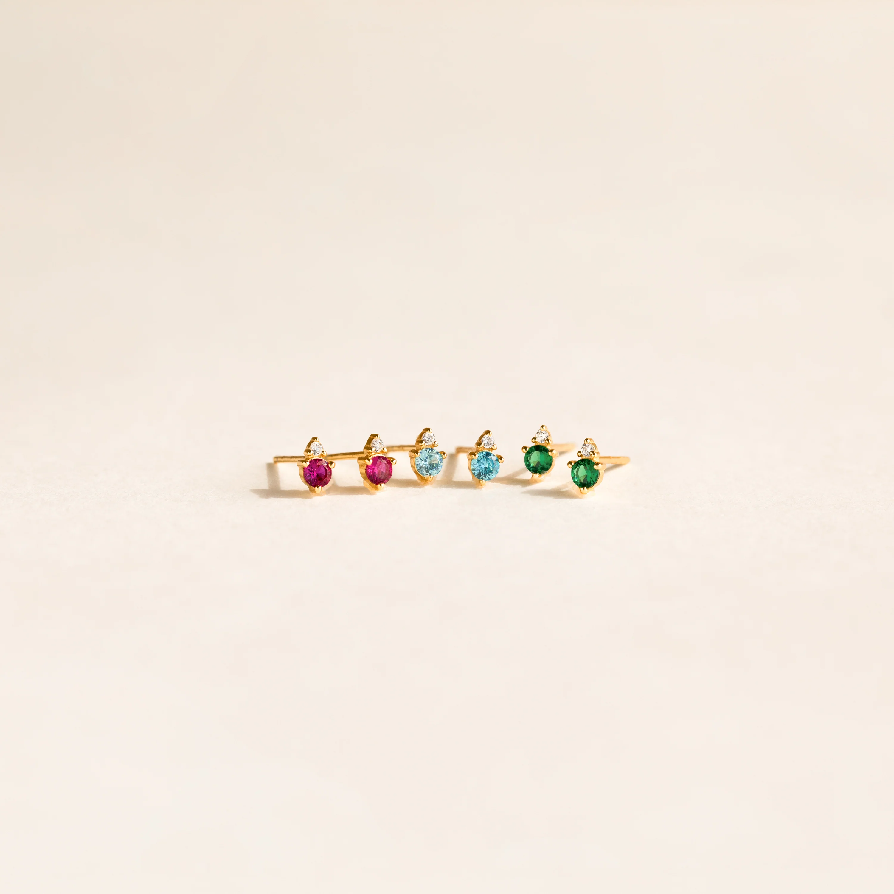 Raindrop Topaz Studs - Image 5