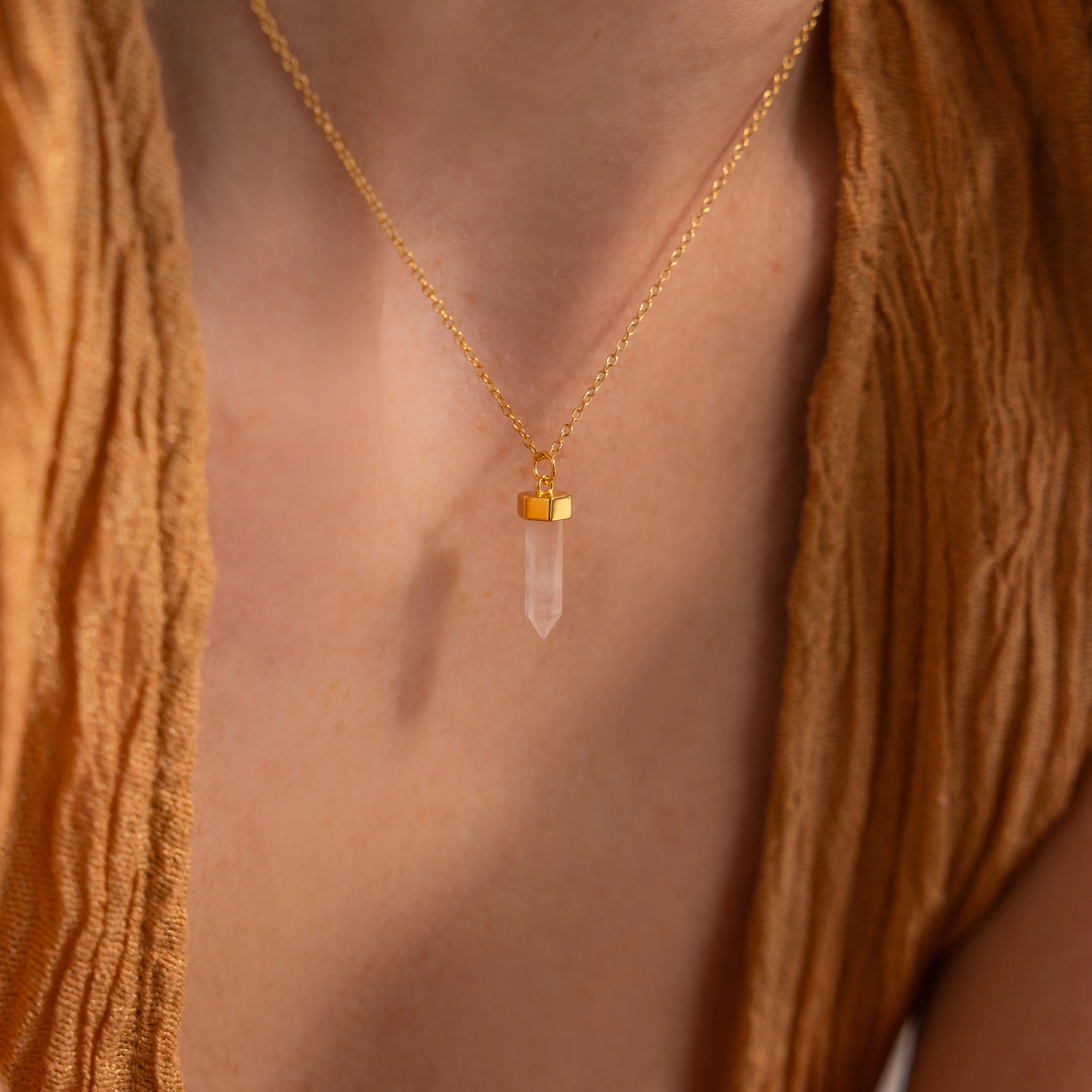 Rose Quartz Necklace - Image 2