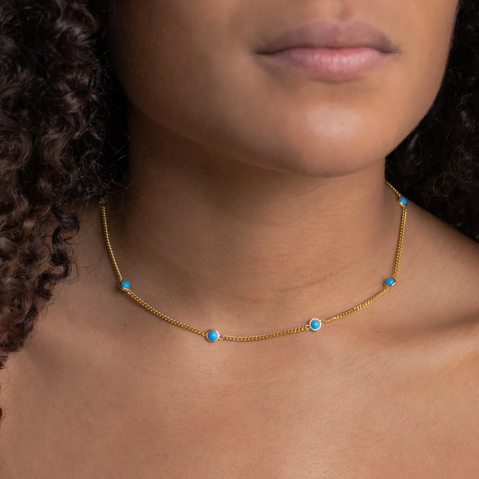 Santorini Turquoise Choker - Image 7