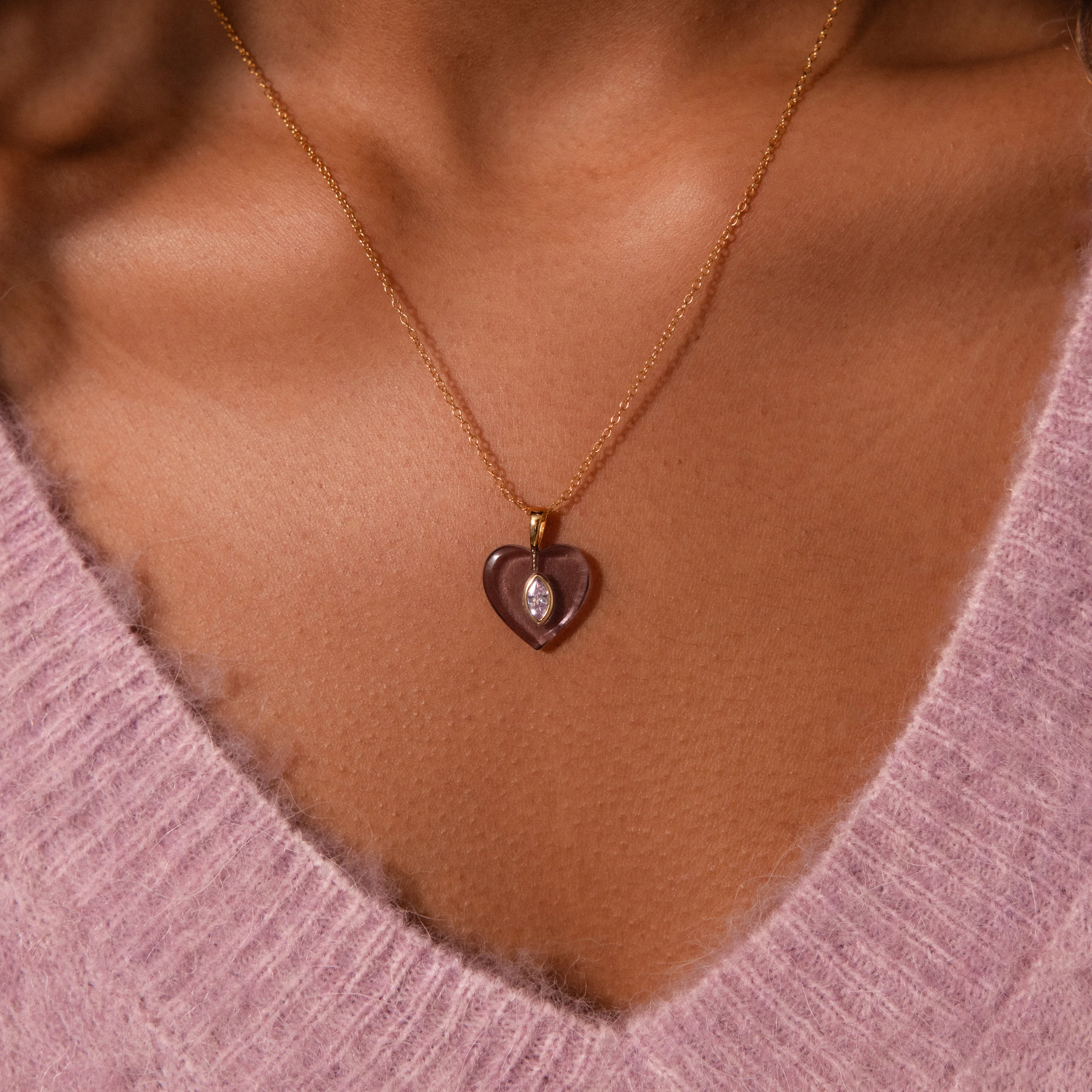 Sapphire Crystal Necklace - Image 2