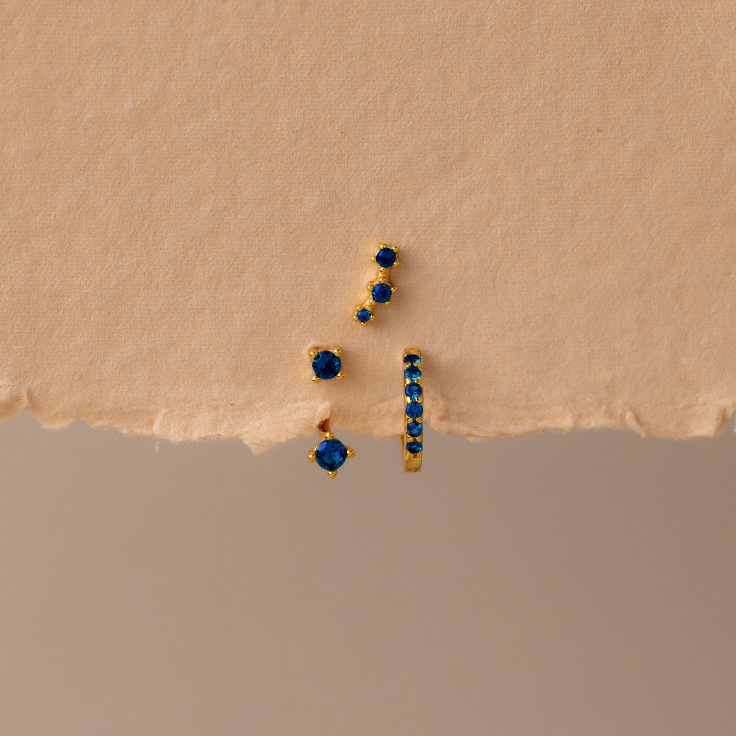 Birthstone Earring Trio Set - Image 11