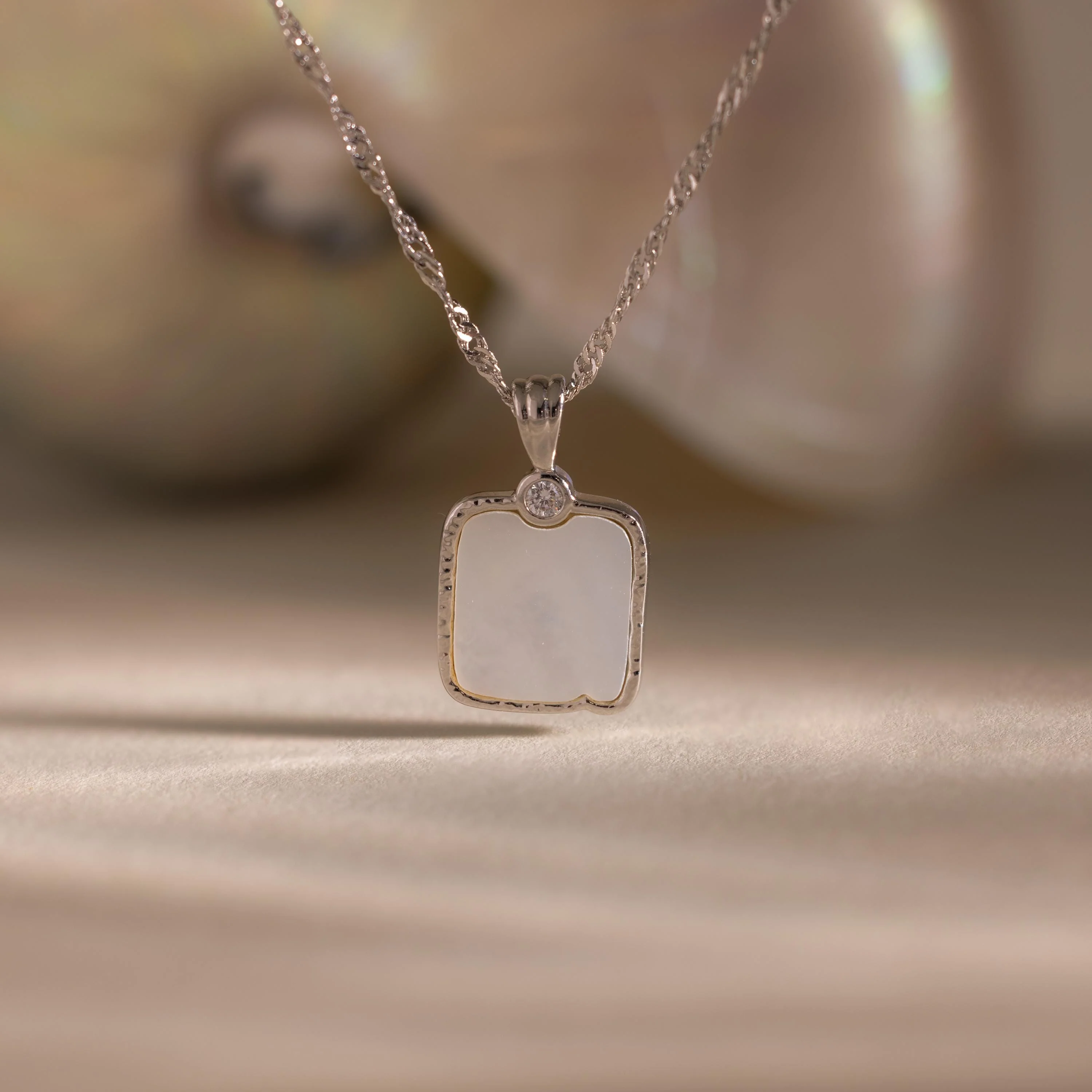 Serenity Mother of Pearl Necklace - Image 2
