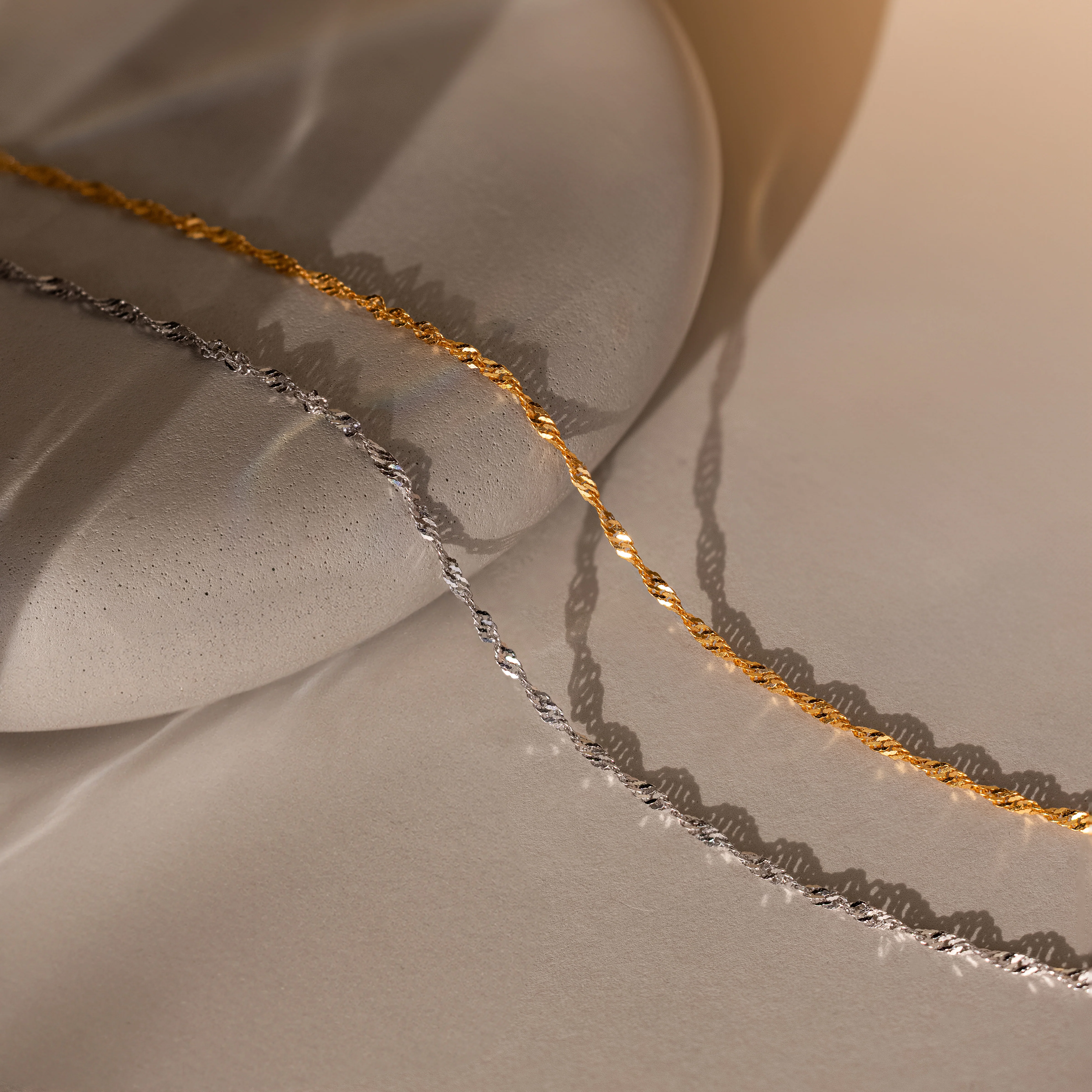 Singapore Twist Necklace