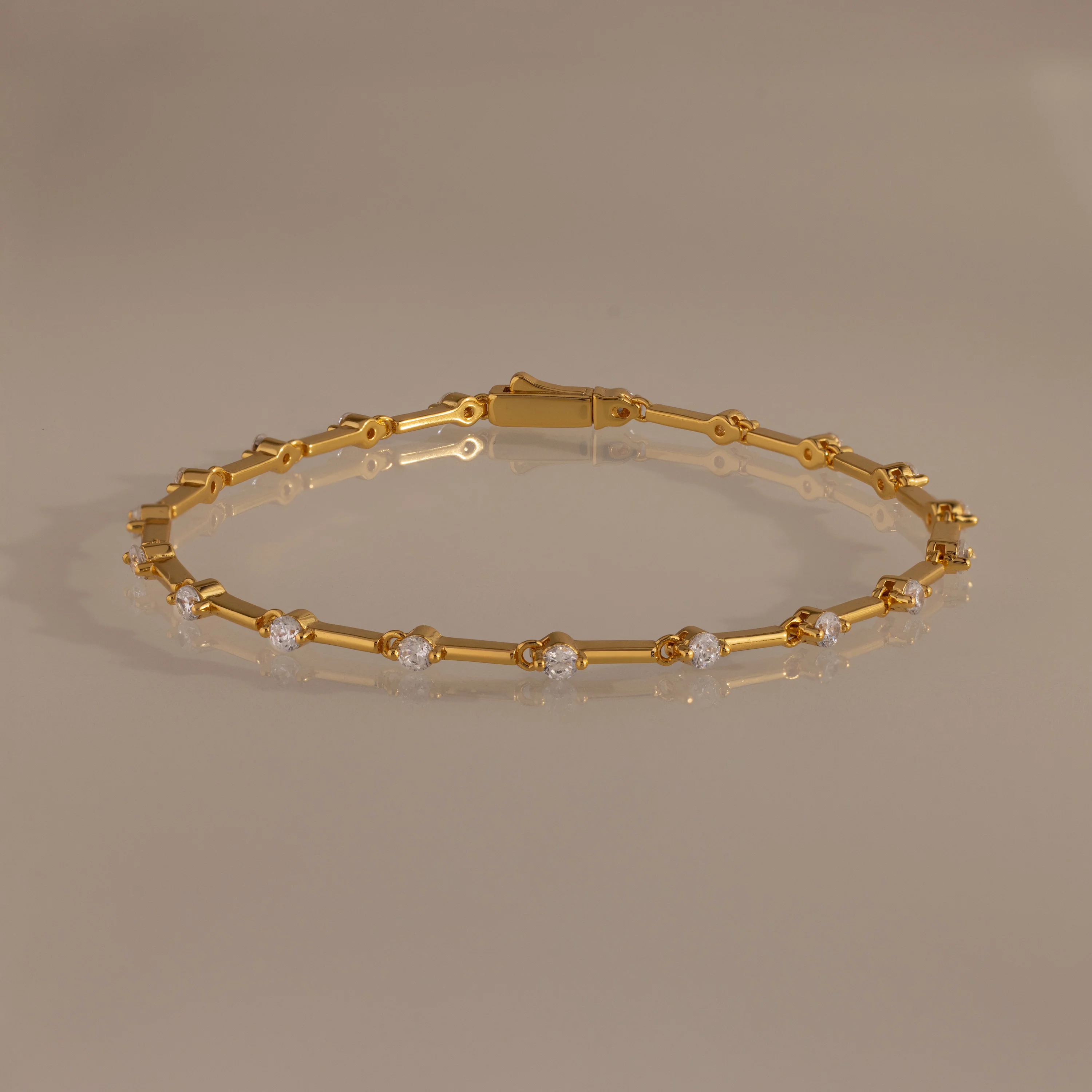 Sprinkle Diamond Tennis Bracelet