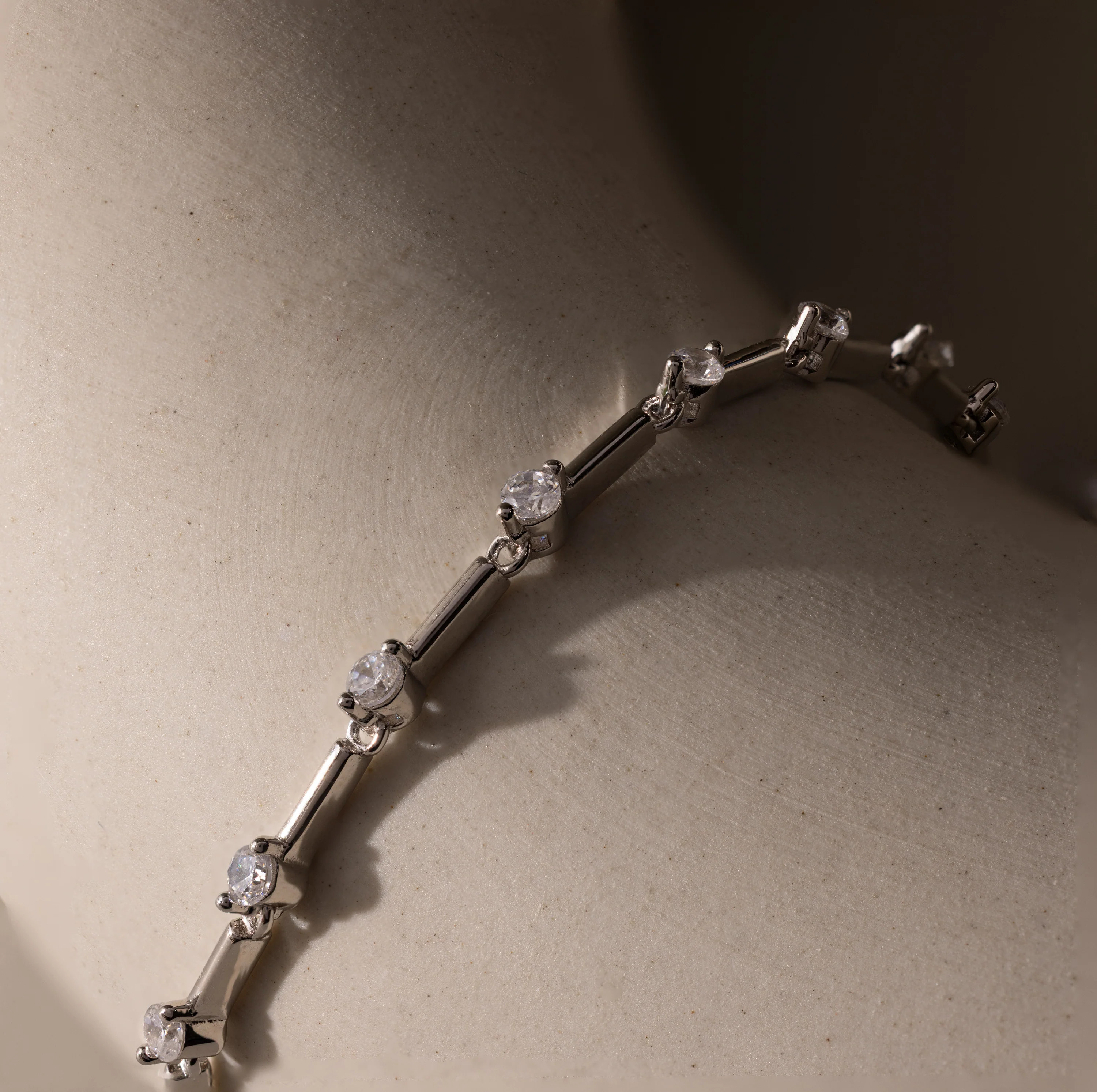 Sprinkle Diamond Tennis Bracelet - Image 3