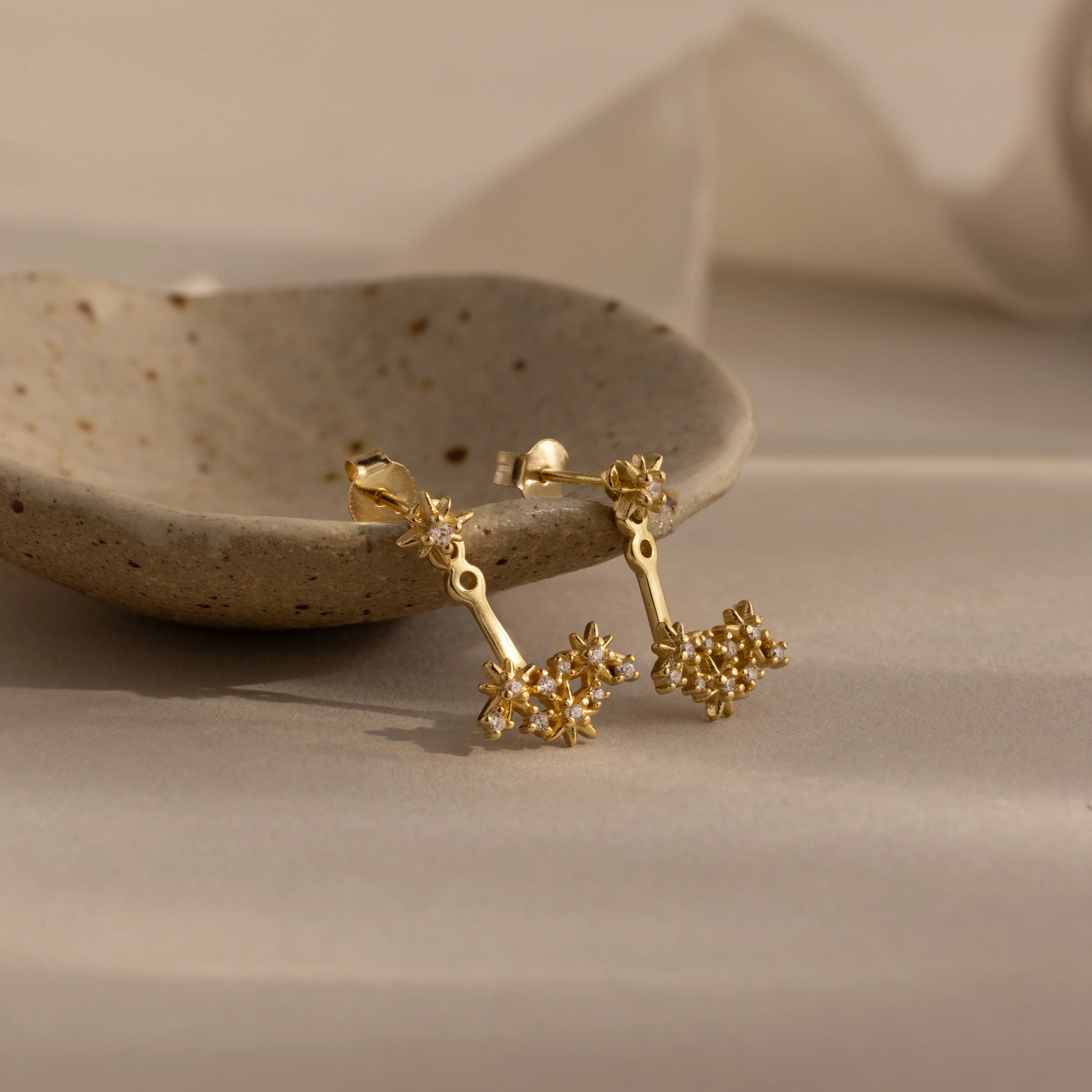 Starburst Cluster Ear Jackets - Image 8