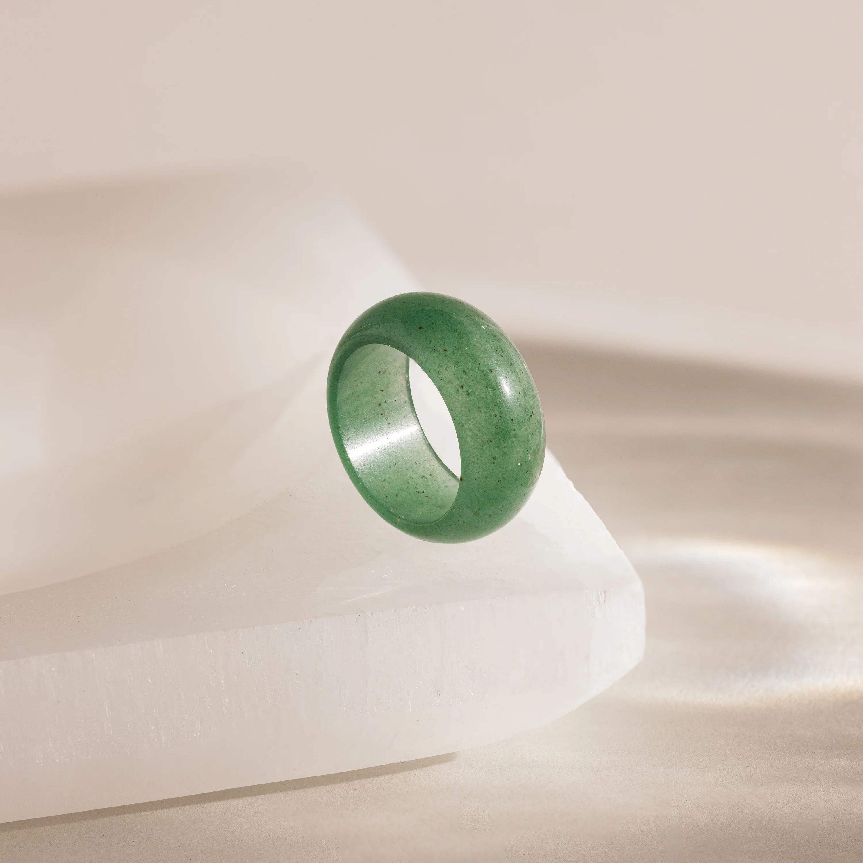 Thick Jade Ring - Image 3