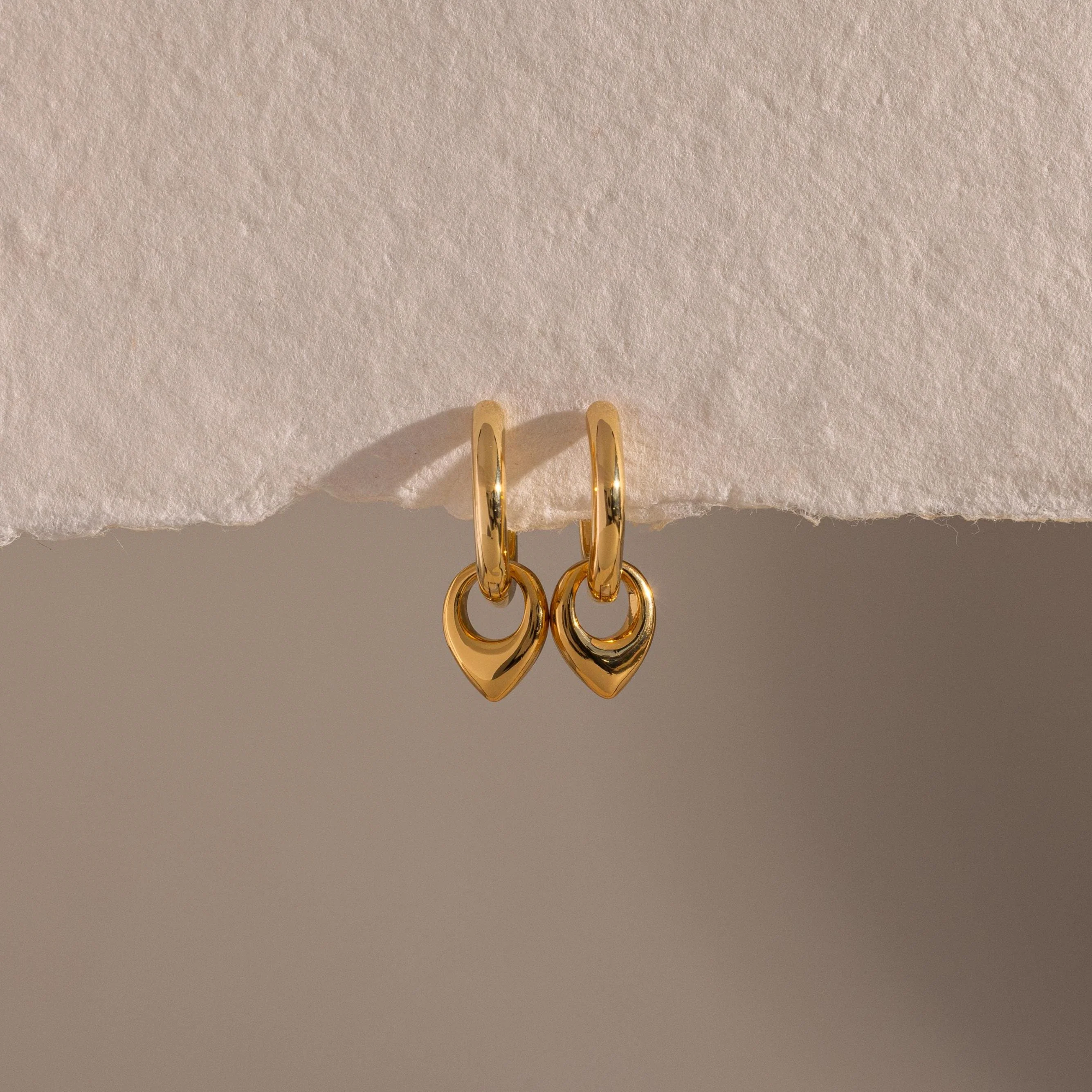 Tiny Teardrop Huggies