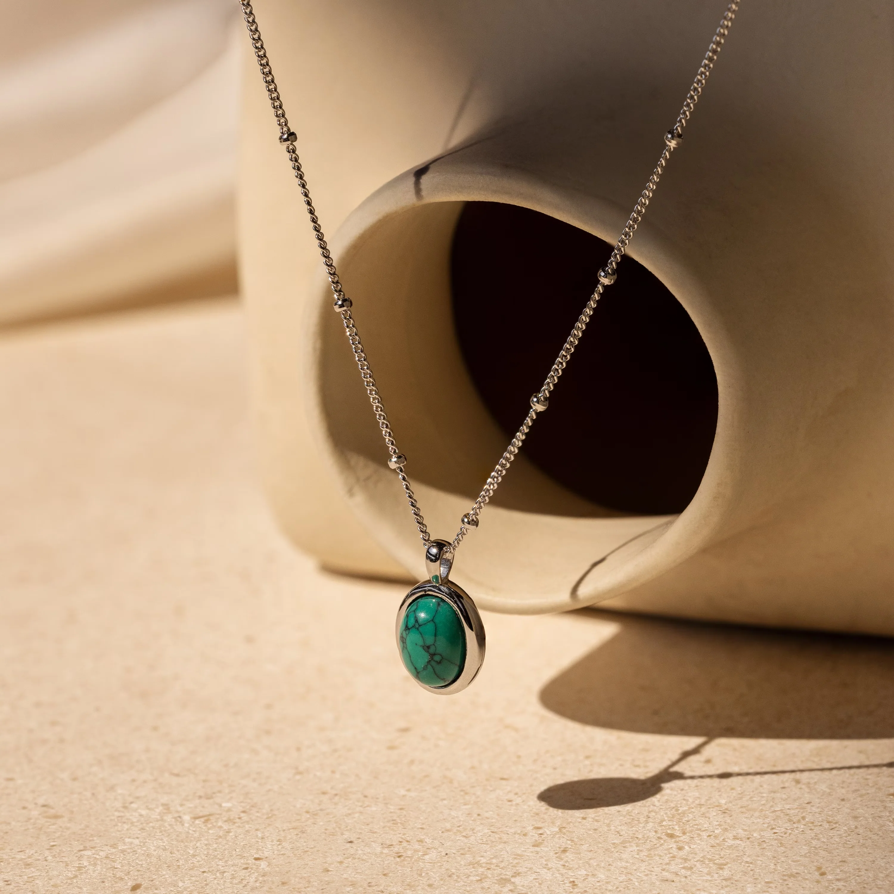 Turquoise Pendant Necklace - Image 5